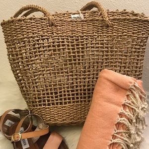 RHYTHM Bungalow Market Bag beach/pool